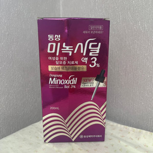 미녹 3% 여성용 탈모 액상