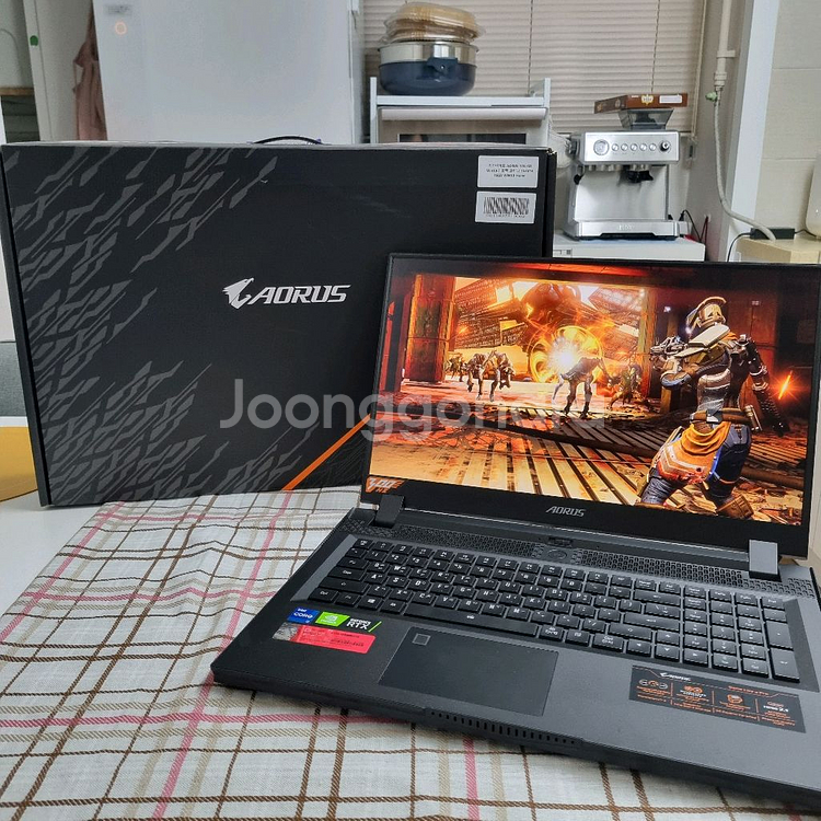 기가바이트 AORUS 17G KD(i7 rtx3060)--0