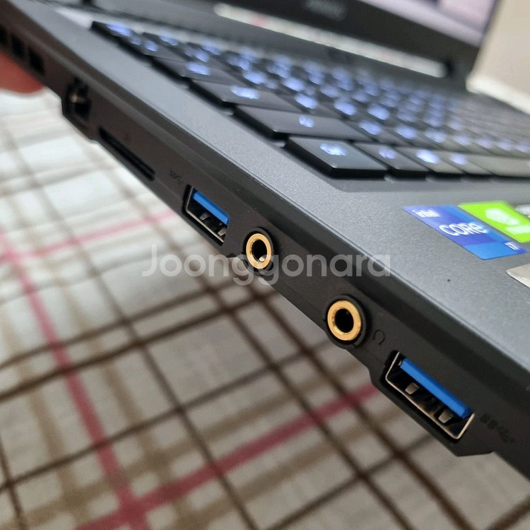 기가바이트 AORUS 17G KD(i7 rtx3060)--7