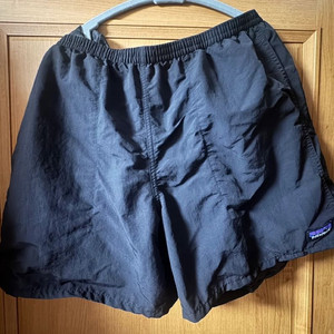 파타고니아 멘즈 배기스 쇼츠 5인치 검정 L