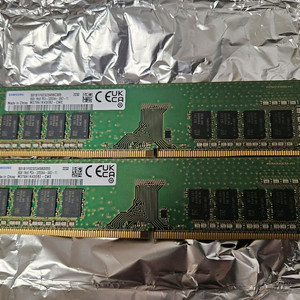 삼성 ddr4 3200 8g 2개팝니다.(16g)