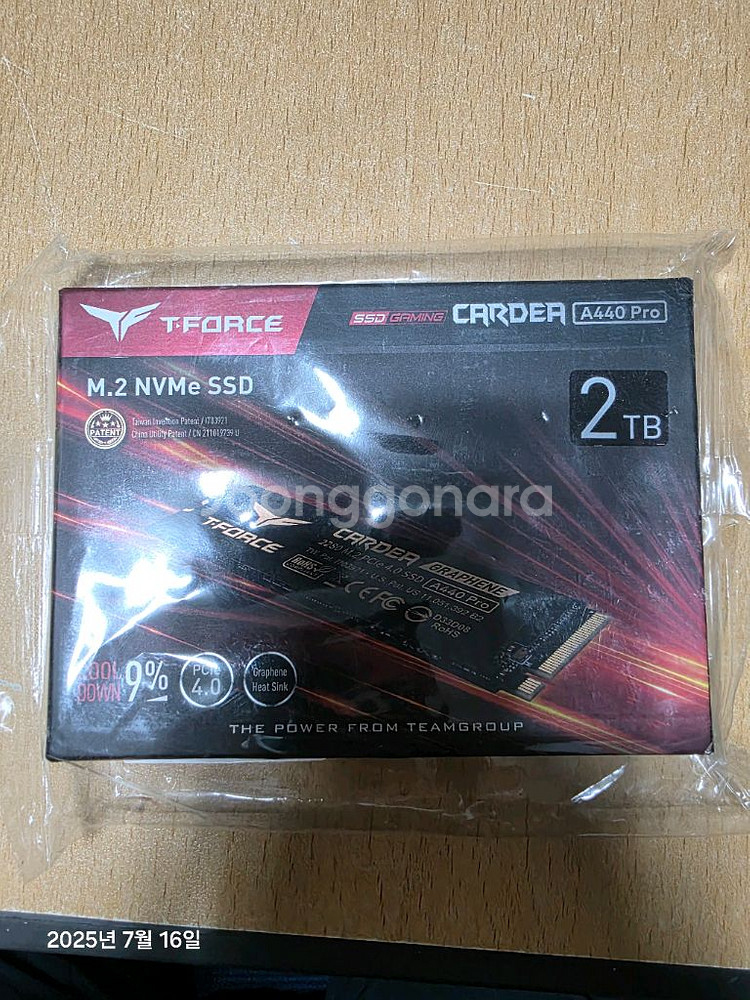 팀그룹 T-FORCE Cardea A440 Pro 2T--0