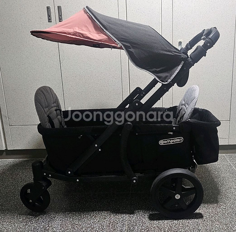 폼포라 n 디럭스 웨건 유모차_용인남사--1