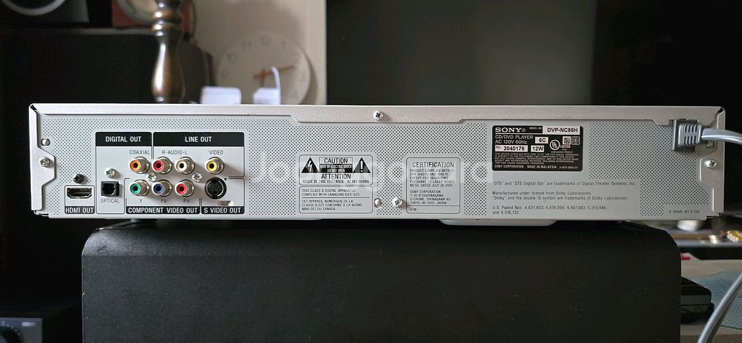 소니 DVD/CD 플레이어 DVP-NC685H--3