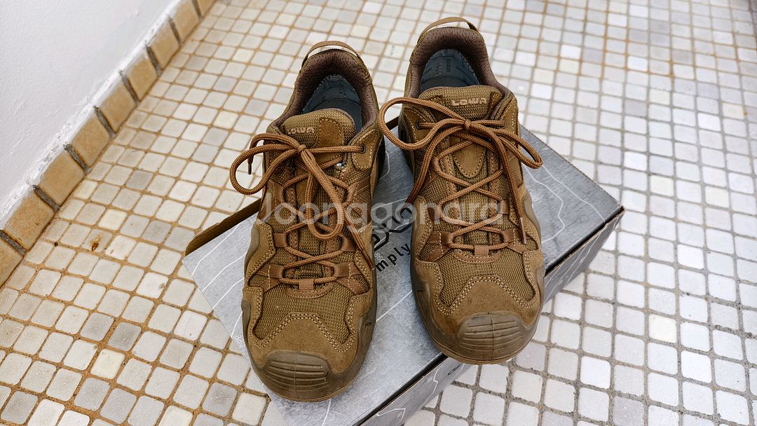 로바 제피어 로우 gtx 팝니다(7.5사이즈 255)--2