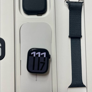 애플워치10 제트블랙 42mm 신품급