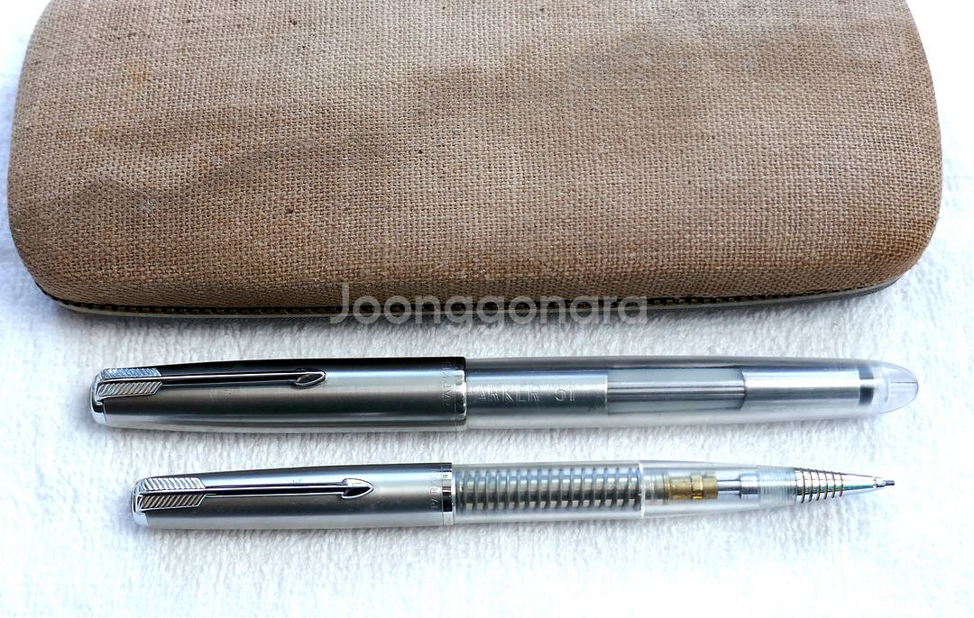 파카 51 만년필 셋트 데몬스트레이터(54년) EF--1