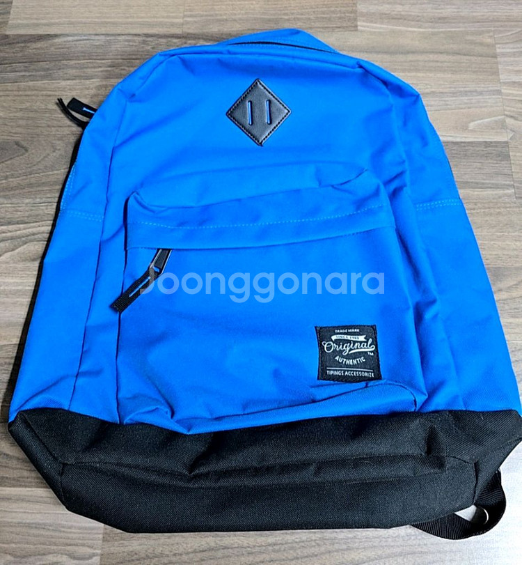 가벼운 블루 백팩--0