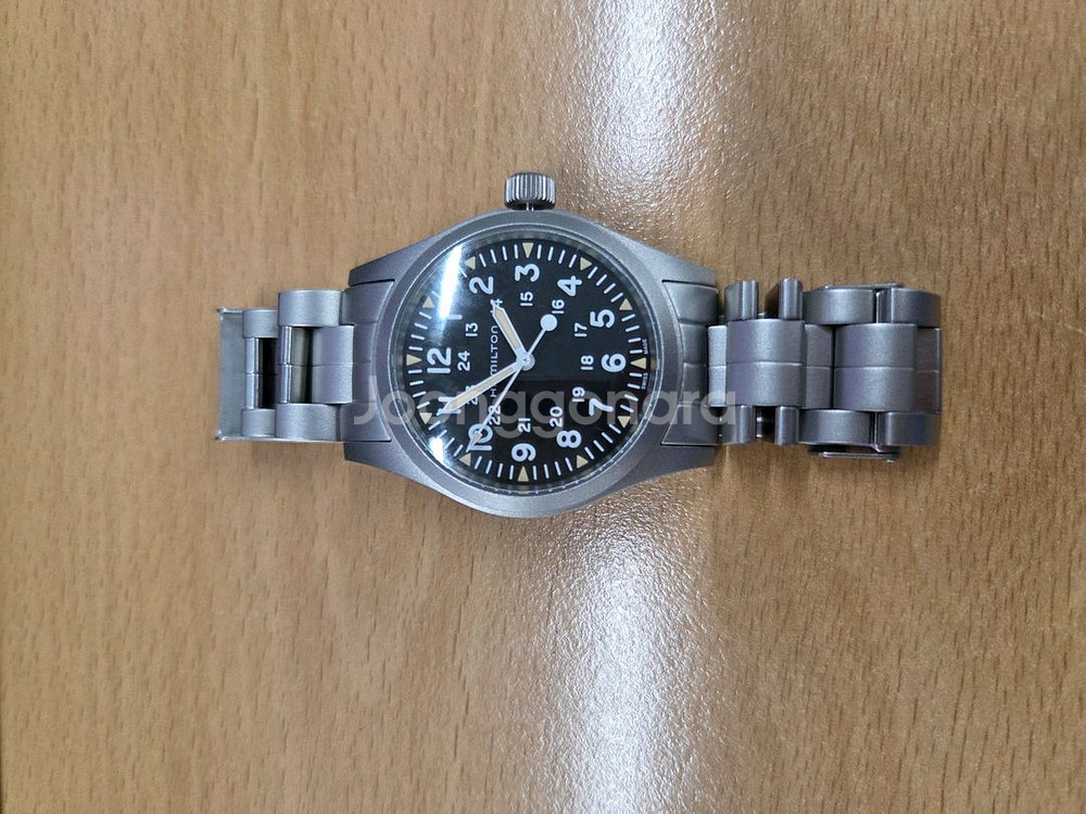 해밀턴 카키필드 메카니컬 38mm--4