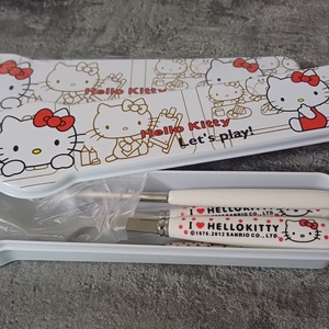 헬로키티 식기용 수저 젓가락 세트