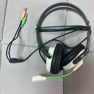 유선 헤드셋 마이크 최저 급처 ES - LX310LAB