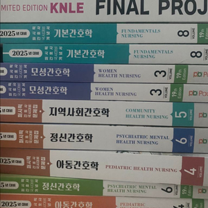 간호사 국가고시 문제집, 개념서