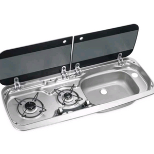 캠핑카 가스렌지+개수대 겸오ㅡㅇ