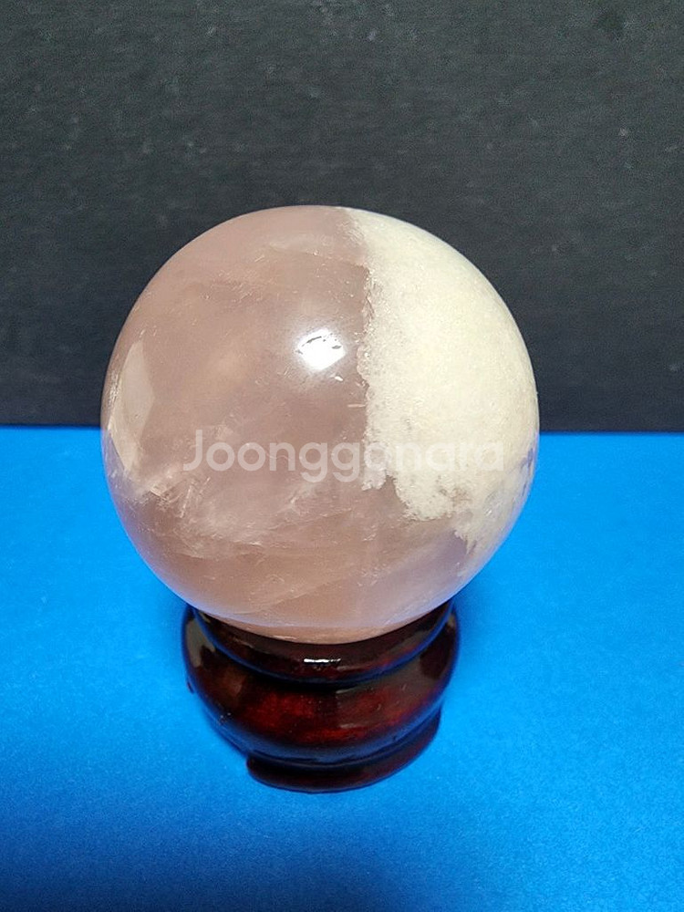 크리스탈 핑크로즈 구체(5.5cm)--0