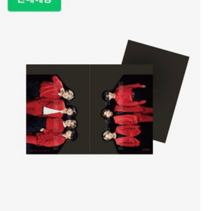 방탄 BTS 맵오브더소울 공굿 더블포켓 L홀더 새상품