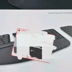 마이크로소프트 스컬프트 에고노믹 데스크탑 (미개봉품)