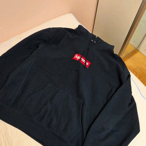 슈프림 박스 로고 후드 네이비 XXL 24FW