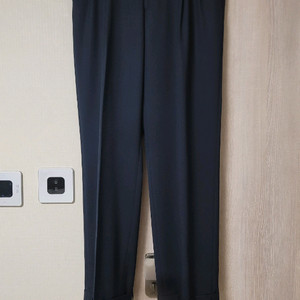 갤럭시 남성 정장 바지 다크네이비 (32인치)