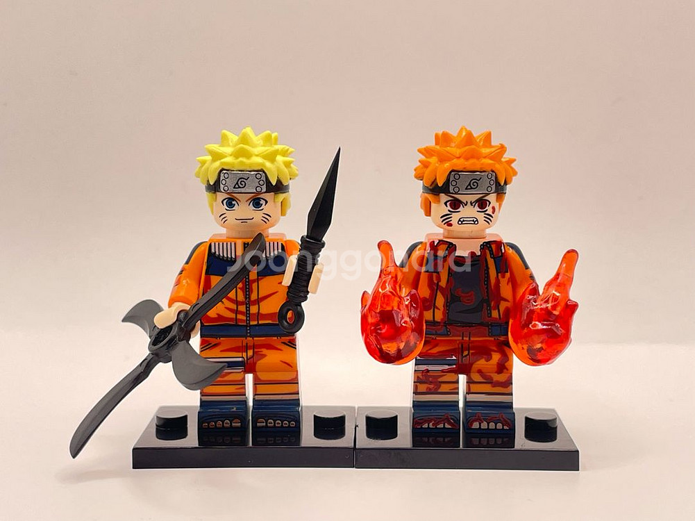 레고(호환)나루토 피규어 2종--0