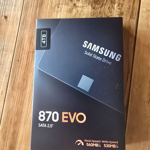 삼성 SSD 870 evo 4TB 미개봉 정품(전주시)