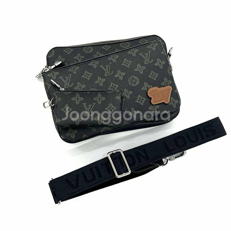 [풀구성/한정판]루이비통 베버리힐즈 트리오 메신저--1