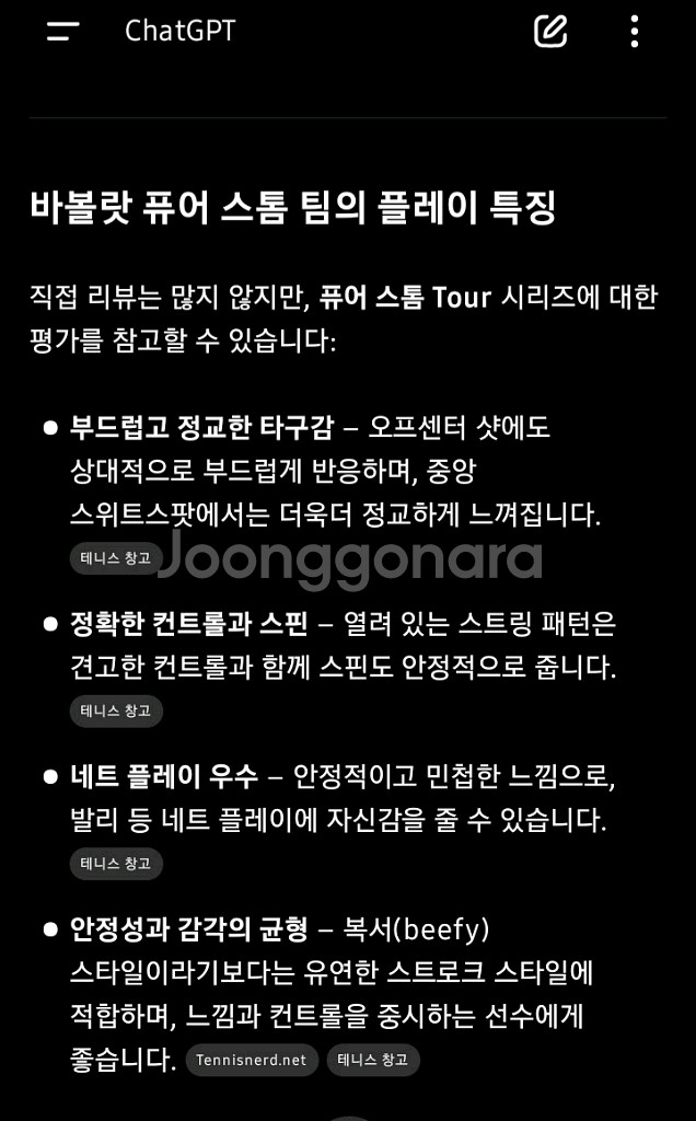바볼랏 퓨어 스톰 팀 테니스라켓--4