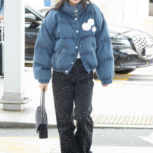 샤넬 데님 제니팬츠 청바지 36