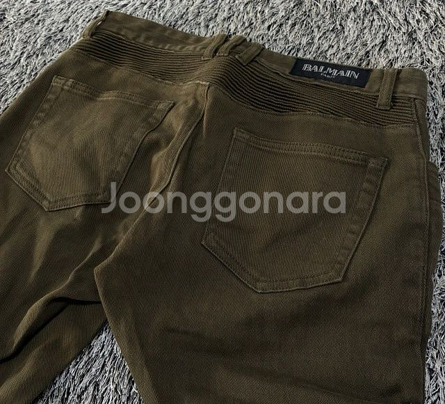 발망 바이커진 청바지 데님청바지 데님팬츠 32인치--2