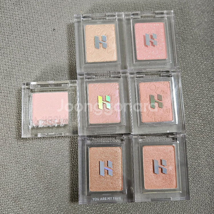 홀리카홀리카 마이페이브 피스 아이섀도우, 빔 6개--0
