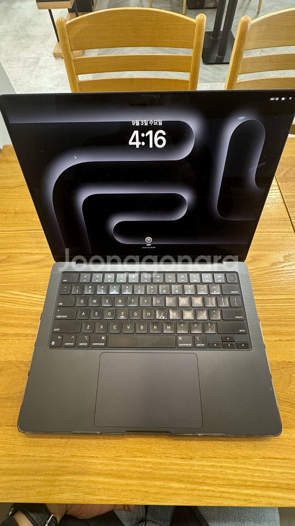 맥북 프로 14 M3 Pro 스페이스 블랙 풀박--4
