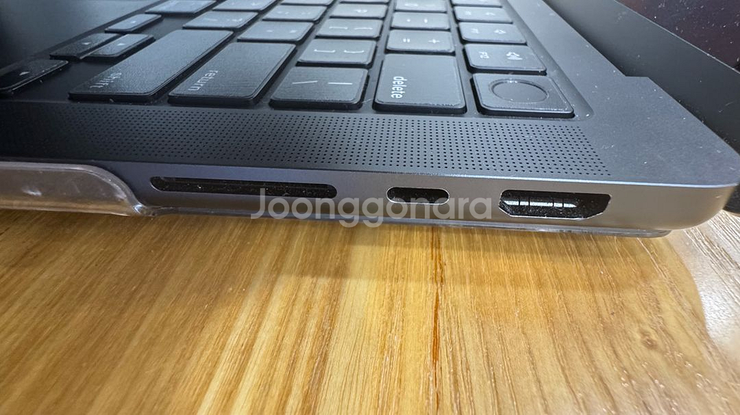 맥북 프로 14 M3 Pro 스페이스 블랙 풀박--5
