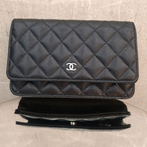 (대구)샤넬 WOC 블랙 은장체인백