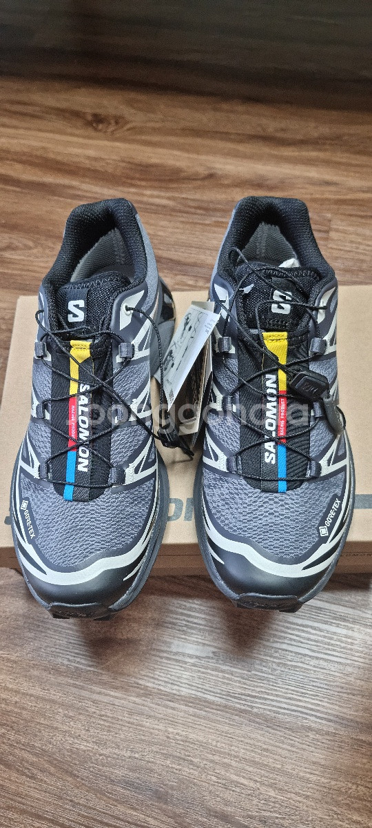 살로몬 XT-6 GTX 에보니컬러 240 새상품 판매--0