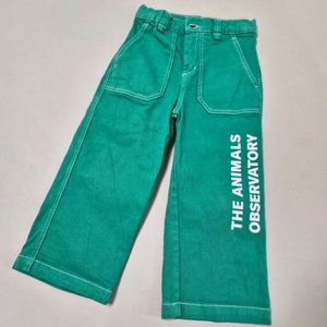 타오 그린 레터링 팬츠