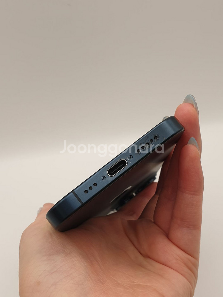 아이폰15프로 블루 128기가 판매합니다-A3102--5