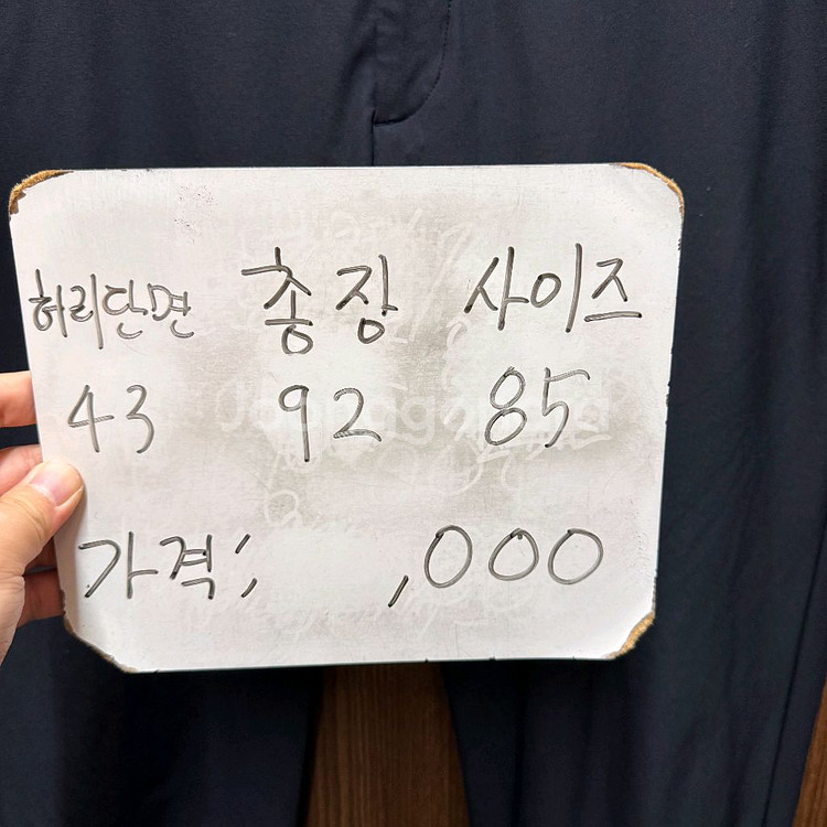 헤지스 골프 바지--3