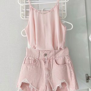 핑크 셋업