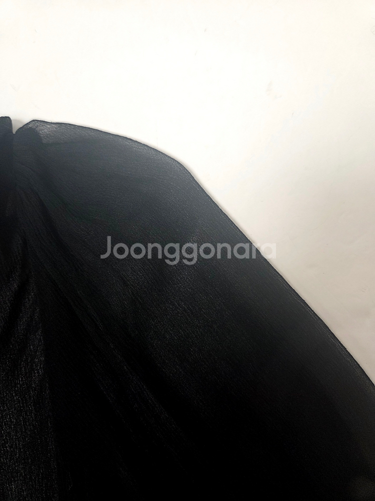 쟈딕앤볼테르 쉬폰 롱드레스 원피스 블랙(M)--2