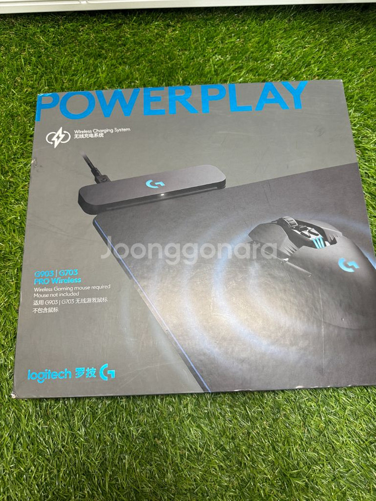 로지텍 POWERPLAY 무선 충전 시스템 마우스패드--0