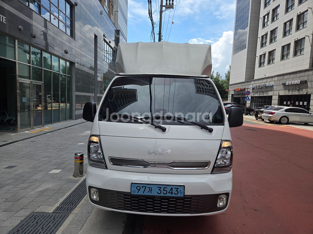 22년6월봉고 EV 31,686km 양문미닫이하이내장탑--1