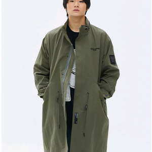 라이프워크 카키 롱 야상 점퍼 S (95-100)