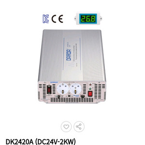 인버터 24V(in)/2kw(out) 새제품 팝니다