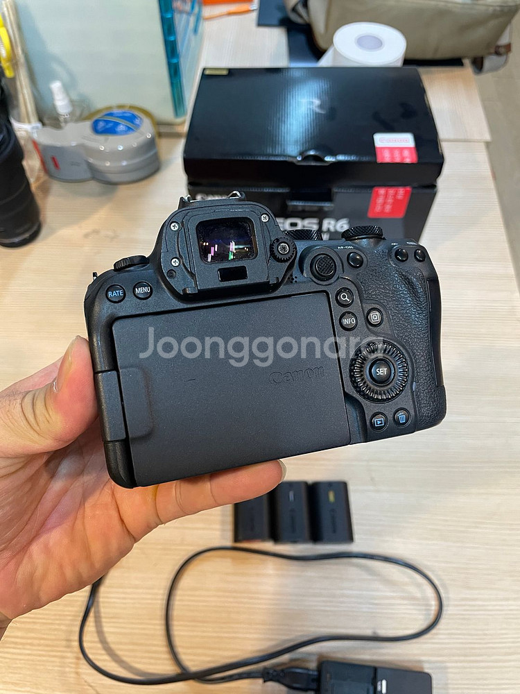 캐논 EOS R6 Mark II 알육막투 정품--5