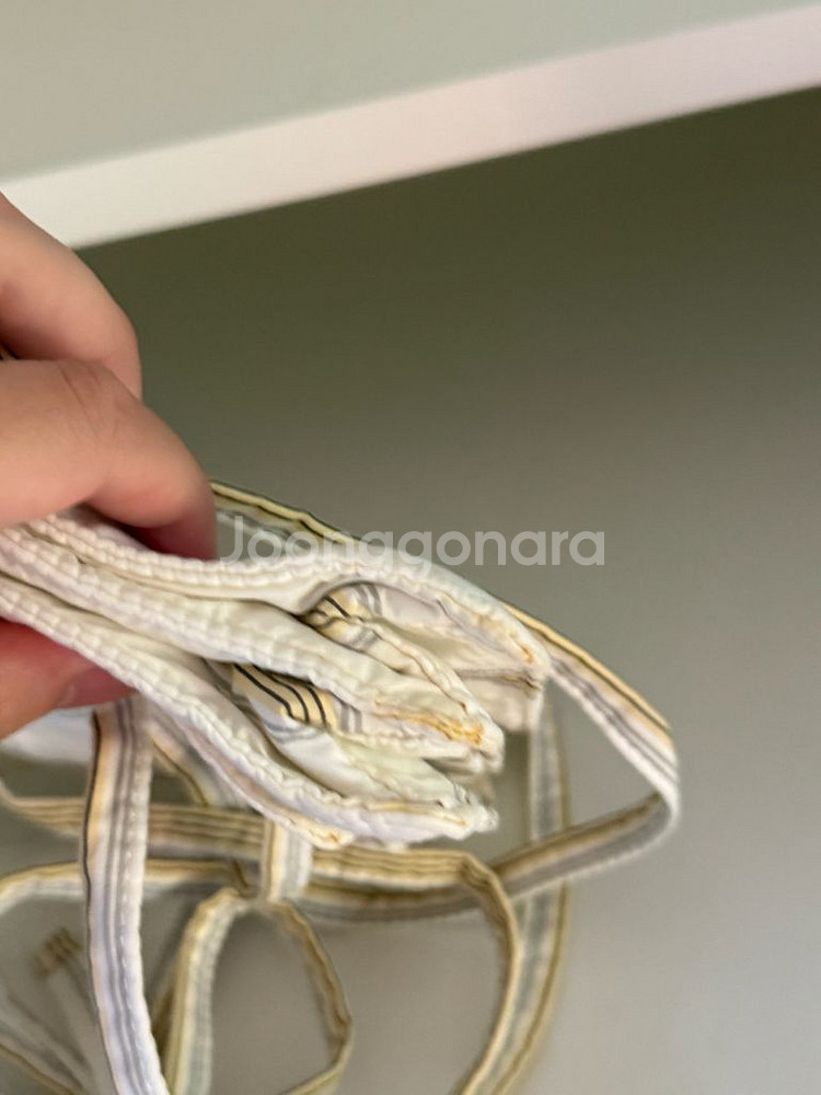 마르니 코튼 스트라이프 트렁크백 cotton strpi--6