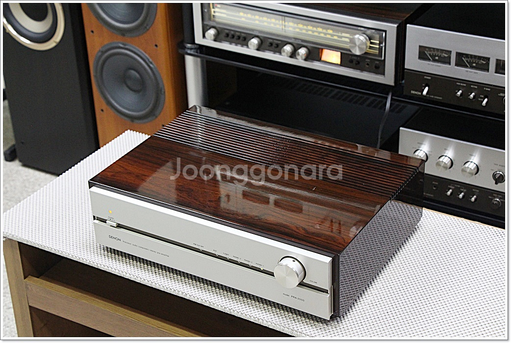 데논 A급 명기 최고급형 프리앰프 PRA-2000--6