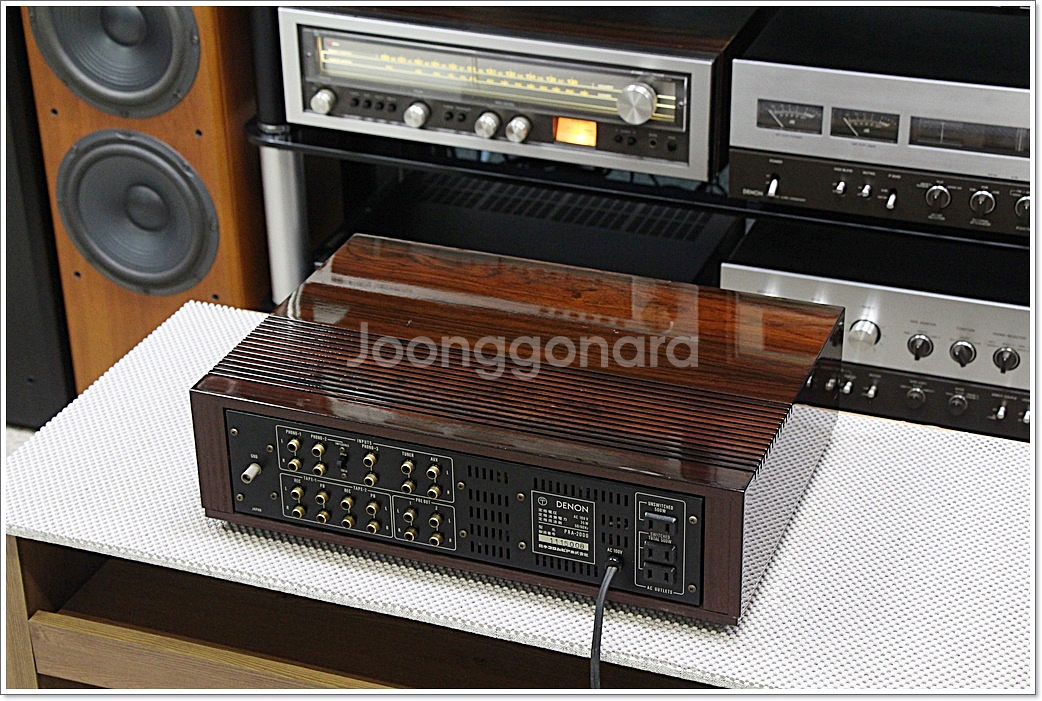 데논 A급 명기 최고급형 프리앰프 PRA-2000--8