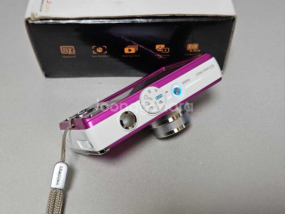 삼성 VLUU L301 핑크화이트 뷰티샷 디카 풀박스--2