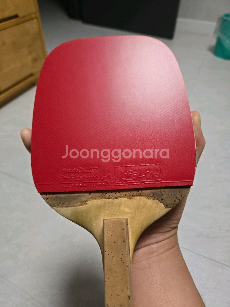 탁구라켓 히비오 투어.펜홀더라켓.--2