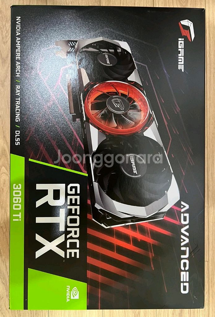 rtx 3060ti 8g 3팬 그래픽카드--2