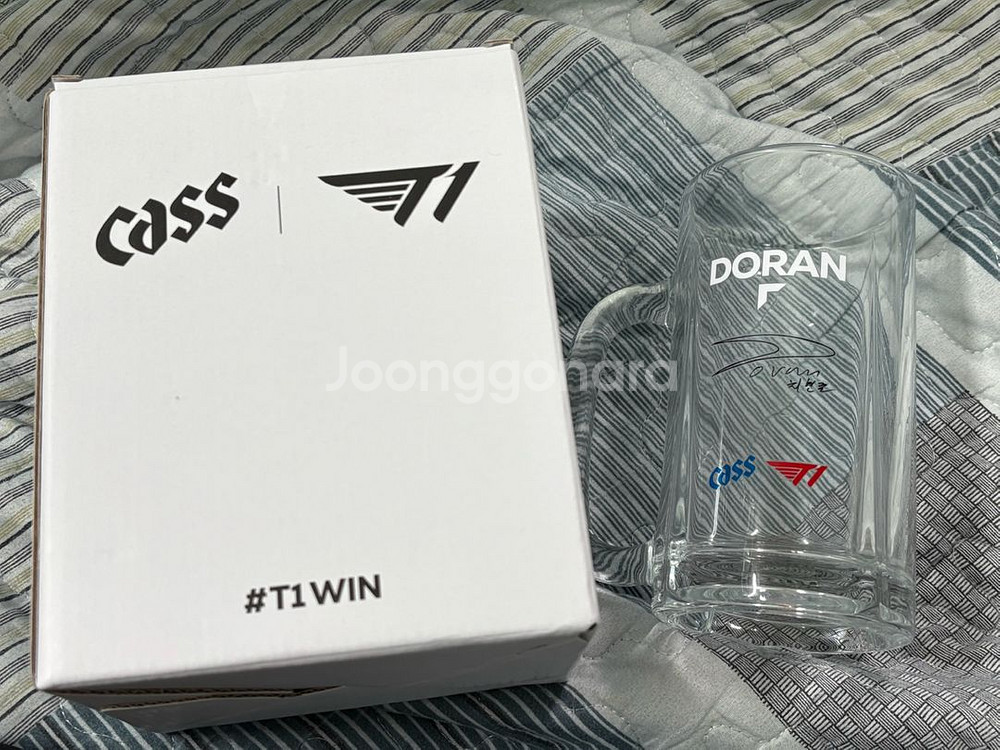 도란 맥주잔 변온잔 카스 티원 T1--0